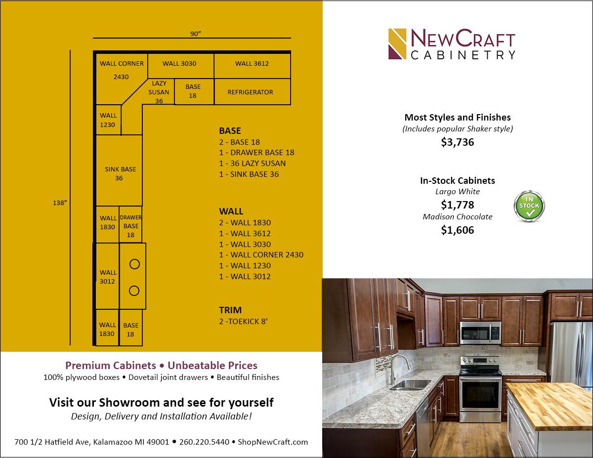 SamplePricing112018 NewCraft