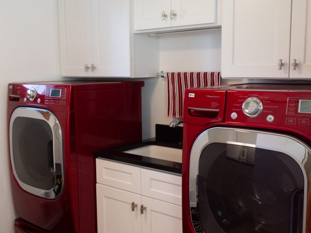 White Shaker Laundry White Shaker Laundry