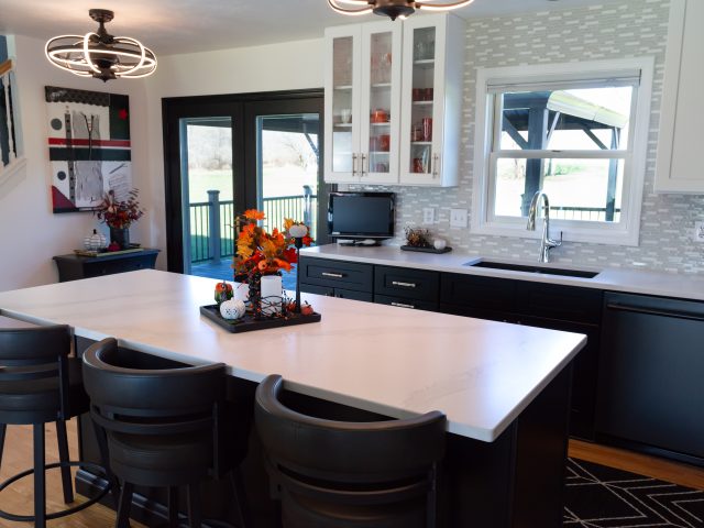 Black and White Shaker Kitchen Black and White Shaker Kitchen
