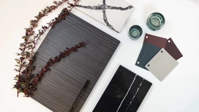 Dark Wood, Frameless Melamine