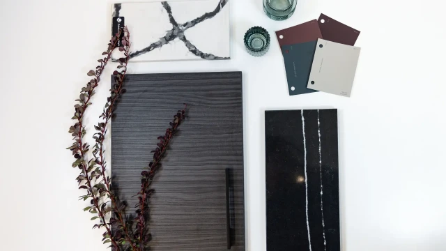 Dark Wood, Frameless Melamine